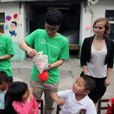 Children Young and Old Celebrate Children's Day Together